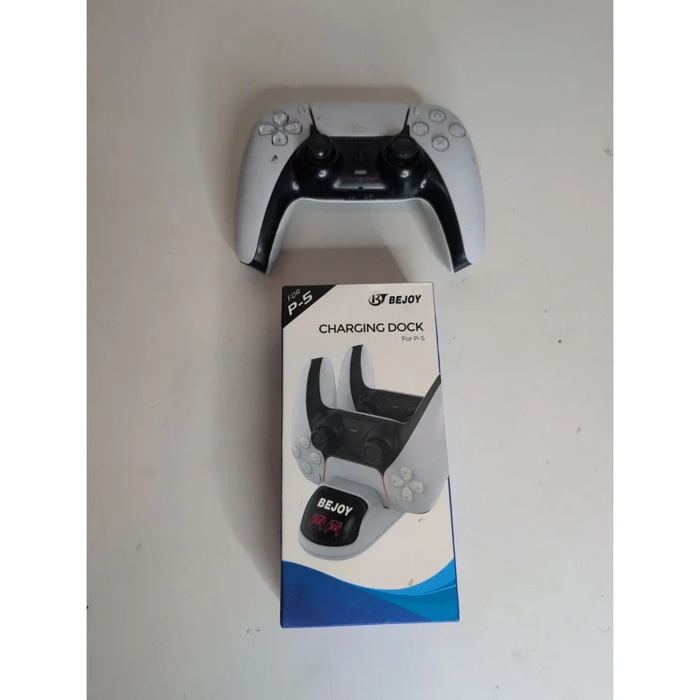 Sony PlayStation 5 PS5 DualSense Wireless Controller White CFI-ZCT1W + Charging